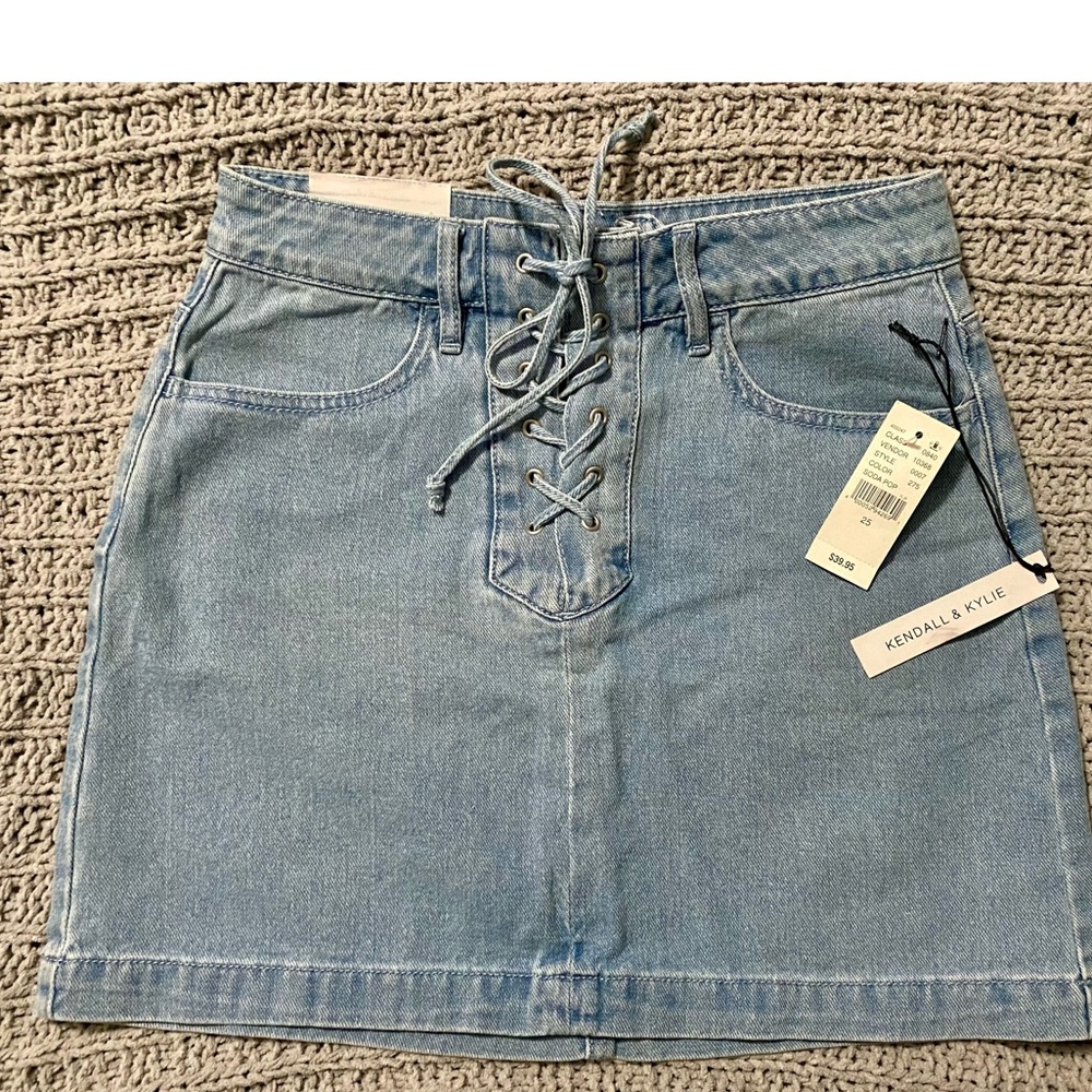Kendall & Kylie denim skirt